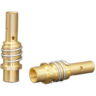 15AK二保焊枪连接杆宾采尔款连杆24KD 36KD 501D气保焊枪导电咀座