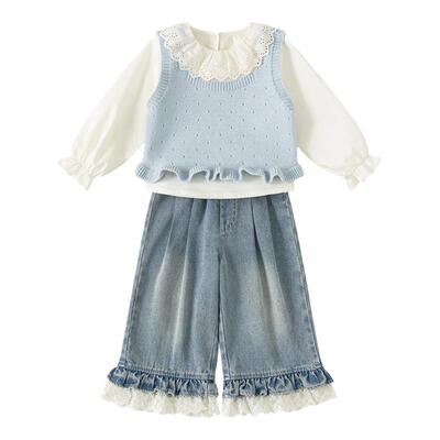 女童套装2026春季新款宝宝衣服潮