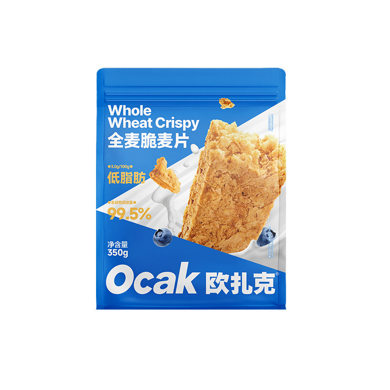 欧扎克全麦脆燕麦片350g