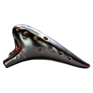 陶笛12孔简单初学入门十二孔ac中音C调专业6陶埙笛子学生乐器46