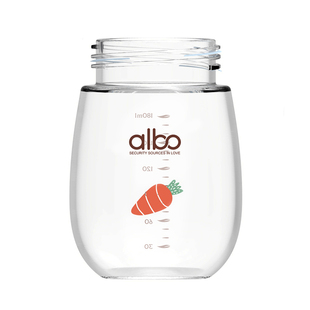 albo爱乐宝奶瓶配件 奶瓶盖 手柄 重力球吸管 玻璃瓶身