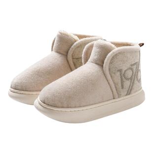 高帮鞋女士冬季2023新款情侣包跟棉鞋加绒加厚防滑保暖雪地靴女款