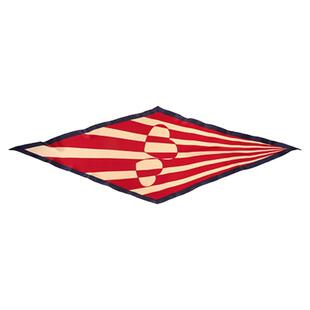 万事利x成家电视剧 秦岚饰秦天越同款真丝丝巾菱形巾-love story