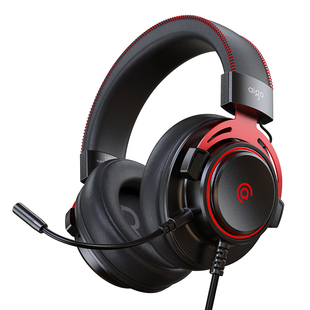 爱国者头戴式耳机电竞游戏吃鸡听声辩位有线耳麦台式电脑专用新款