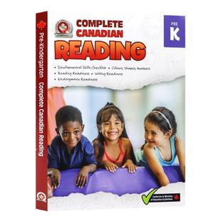 加拿大套装阅读系列学前班练习册 Complete Canadian Reading Pre-K 英文原版 教材教辅学习工具书Canadian Curriculum Press出版