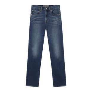 Levi's李维斯冬暖系列女士724高腰修身直筒美式复古休闲牛仔裤