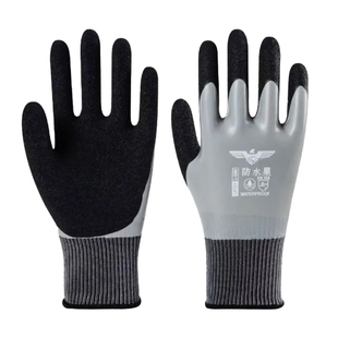 园艺手套带爪拔草专用手套防刺防水月季挖土神器耐磨园林防护种花