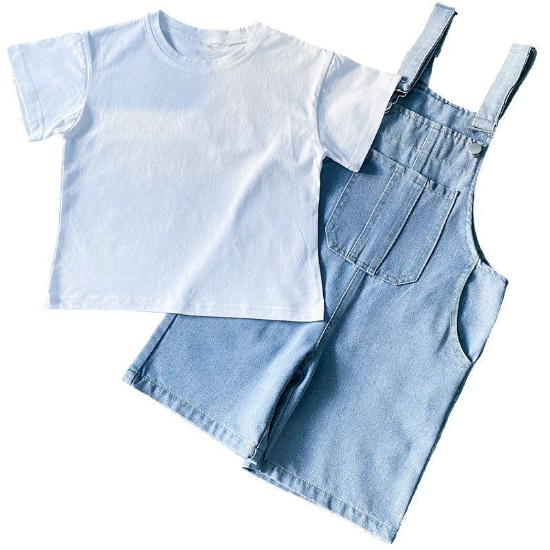 六一儿童表演服夏季小学生校服幼儿园园服班服姐弟背带裤运动套装