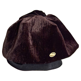 秋冬新款红色丝绒马尾抓夹女高级感半扎发夹子气质大裙摆发卡发饰