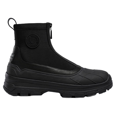 HUNTER2025秋冬男鞋拉链中筒猎鸭靴户外露营越野休闲鞋马丁靴