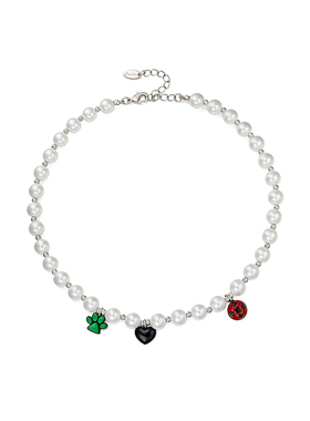 仿珍珠项链原创设计灵动可爱颈链