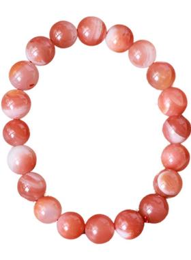 草莓奶盖｜南红手串女正品