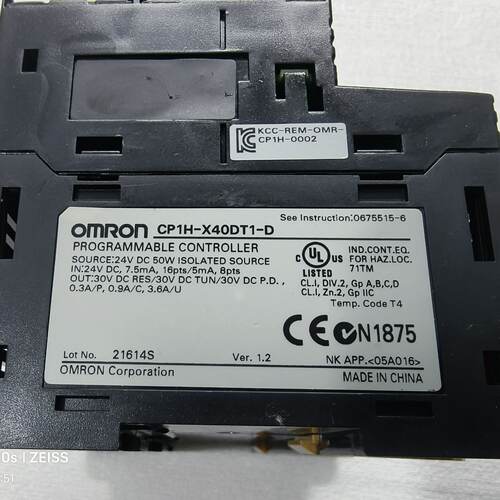 议价Cp1h-X40dt1-D Used Disassembled Excellent Condition Auth