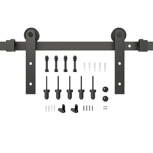 左飞谷仓门吊轨直臂型外贸品质实力工厂直售定制轨道全套五金配件