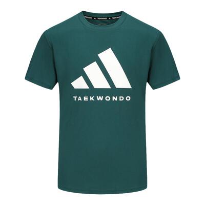 Adidas阿迪达斯武搏系列男夏季宽松休闲运动T恤adiCLTS24TKP-GRW