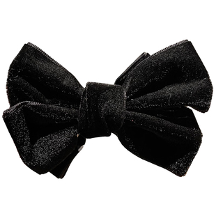 儿童蝴蝶结抓夹女孩发夹丸子头发饰高马尾固定神器发扣鲨鱼夹发卡