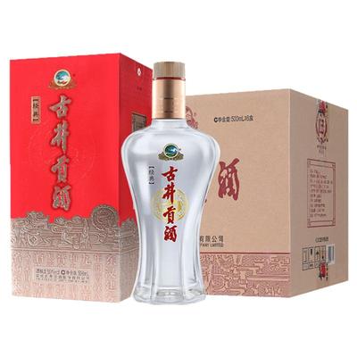 古井贡酒经典50度500ml纯粮食白酒水婚宴送精美整箱正品官方授权