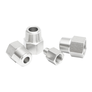 压力表304不锈钢内外牙螺纹转换接头M20/14*1.5转234分内外丝补芯