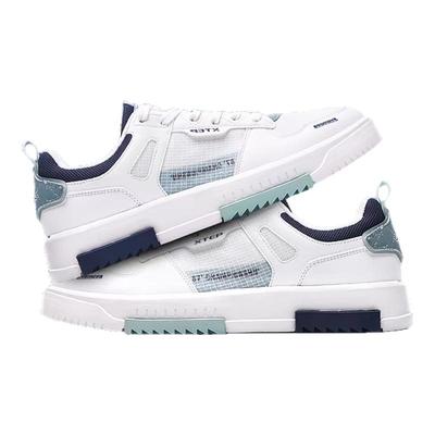 特步男鞋板鞋2026冬季新款网面透气休闲鞋官方正品网鞋男士运动鞋