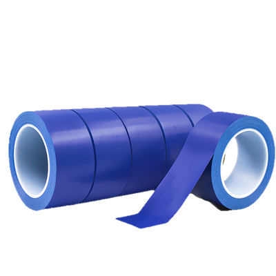 蓝色PVC警示胶带地标线标识胶带