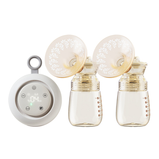 浦利顿双边电动吸奶器免手扶微震按摩全自动吸母乳挤奶器ppsu变频