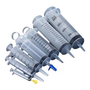 大号大容量型针筒针管注射器冲洗喂药喂食灌肠打鼻饲灌注流食助推