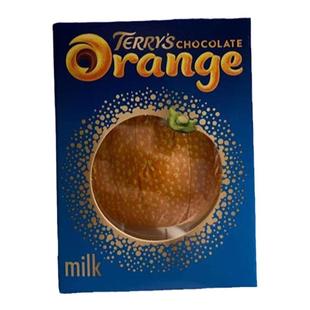 现货英国Terry's Chocolate Orange Milk橙子牛奶巧克力黑巧克力