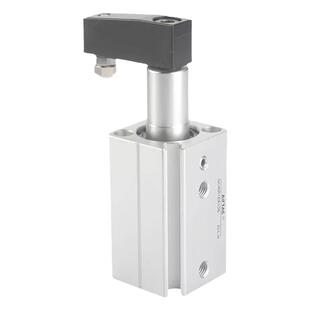 亚德客QCKL16X20S/QCKR12X10SM/25/32X50/40/63X30SM回转夹紧气缸