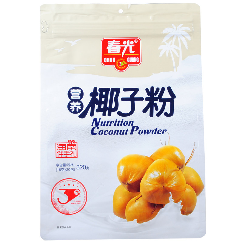 春光海南特产饮料低糖速溶椰子粉