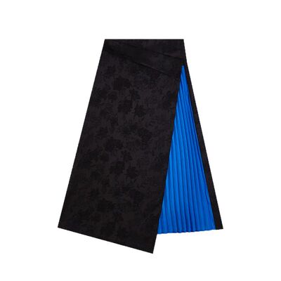 现货边城织造司新中式国风a字不规则半身裙女短式提花衬衫静夜曲