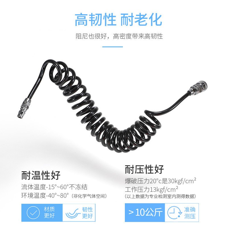 厂家供应TPU气动式气管新气动式同气动式气管PU8mm气管力