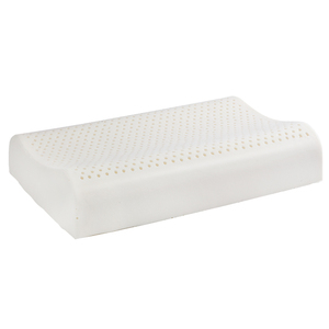 梦之蜜学生枕天然乳胶枕睡觉用枕头儿童乳胶枕芯护颈椎枕脖枕透气