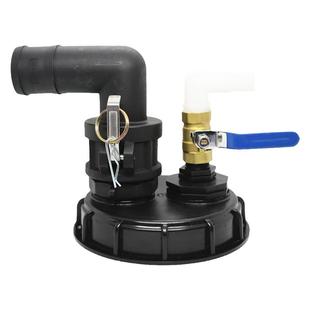 ibc吨桶呼吸盖塑料盖吨桶盖带换气孔防水加注抽取两用排气孔盲盖