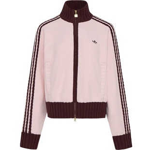 adidas阿迪达斯三叶草春季女子运动休闲夹克外套KV8867