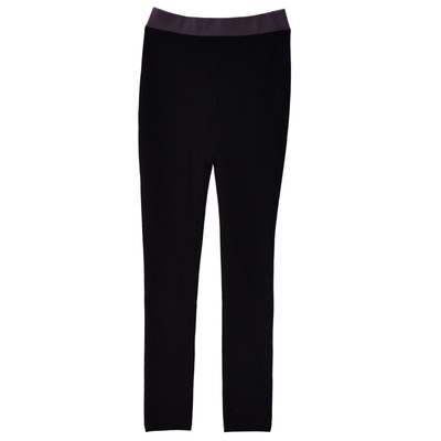 无缝一体棉质加绒加厚打底裤女