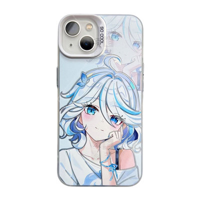 原神手机壳芙宁娜菈乌玛彩银磁吸