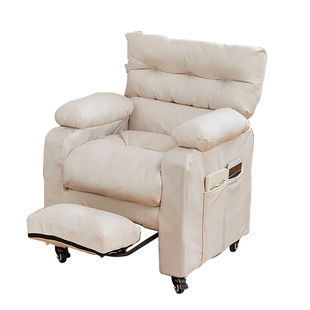 单人沙发椅电脑电竞椅网红美甲沙发椅单双人懒人多功能椅子