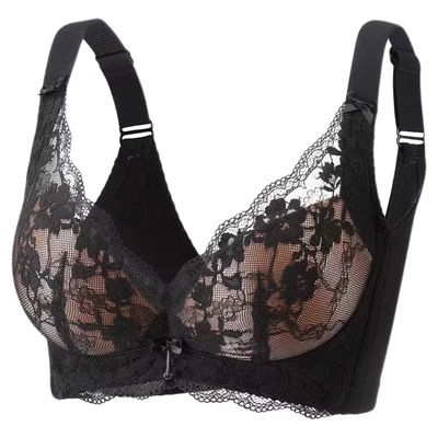 摩珏内衣女小胸聚拢显大收副乳调整文胸罩中厚杯胸罩塑形