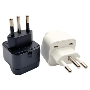 瑞士转换插头转换器家用电源插座三圆孔接口出国欧洲旅游专用约旦