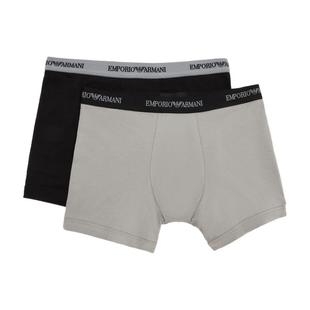 【新年礼物】EMPORIO ARMANI/阿玛尼男士两条装纯棉轻奢平角内裤