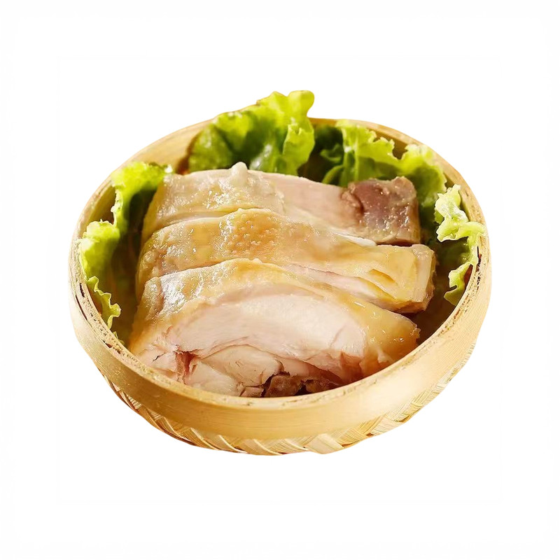 琪鲜香草鸡白切鸡盐水鸡真空熟食常州特色即食半边鸡300克袋装