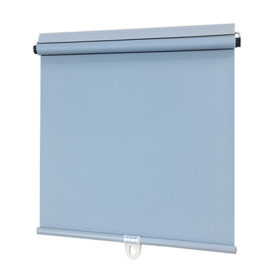 吸盘式阳台遮阳帘窗帘卷帘免打孔