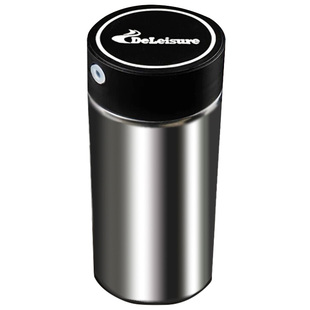 德颐 咖啡机配件 双层真空不锈钢打奶泡奶罐/奶缸 带快插接口