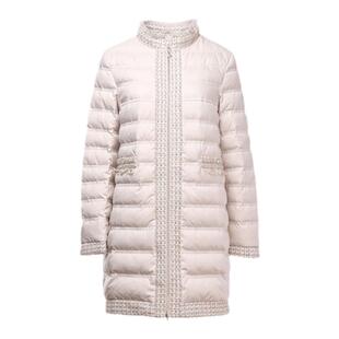 声雨竹官方旗舰店秋冬新款羽绒服女纯色商场同款保暖外套高级感