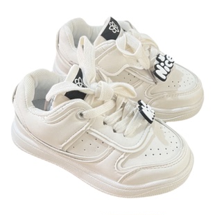 女童运动鞋男童鞋小白鞋2026秋季新款儿童休闲鞋软底防滑学生板鞋