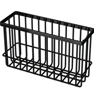 厨房置物架壁挂式橱柜门收纳神器保鲜膜调味品用品家用大全储物盒