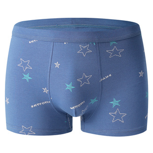 内裤男生青少年纯棉2026新款夏季四角裤头大码宽松男式平角短裤衩