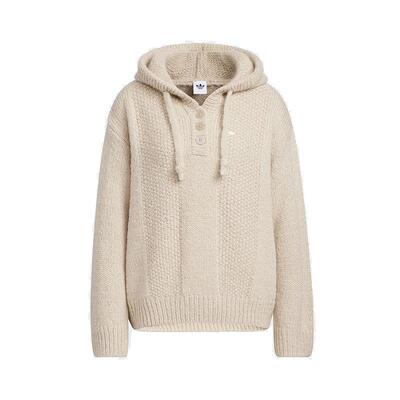 Adidas阿迪达斯三叶草女装2025冬季新款HOODY SWEATER卫衣KS5968