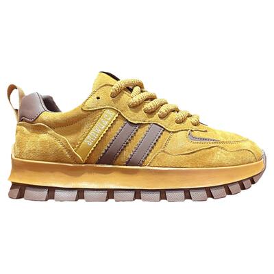 真皮复古阿甘运动鞋男鞋春秋新款