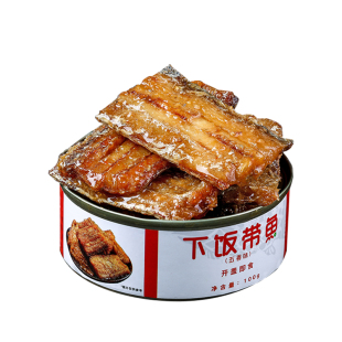 五香带鱼罐头102g/罐(固形物60%)海鲜熟食网红零食带鱼即食黄花鱼